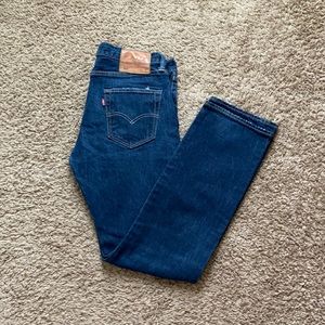 Men’s Levi’s 501s button flap